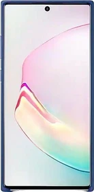 Samsung Leather Cover für Galaxy Note 10+ blau