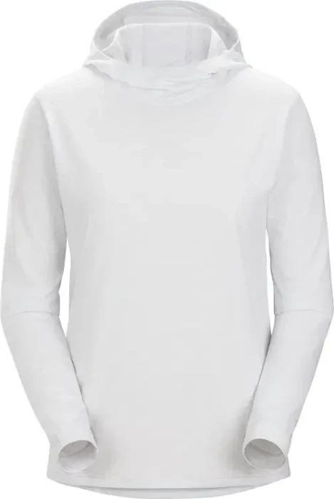 Arc'teryx Teama Hoody Funktionsshirt langarm atmos heather (Damen)