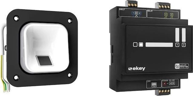 ekey sLine Fingerprintset, inkl. Controller REG, weiß, Fingerprint-Reader