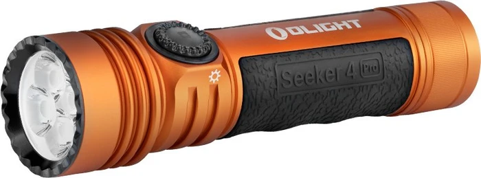 OLight Seeker 4 Pro Taschenlampe orange