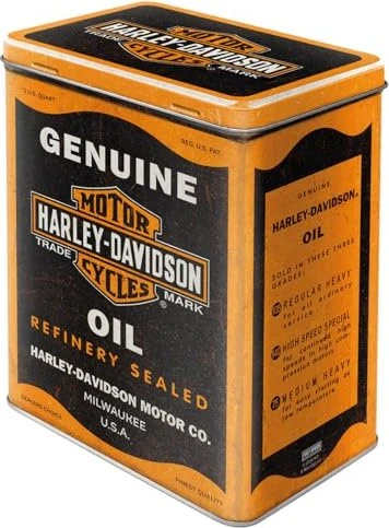 Nostalgic Art Retro Harley-Davidson - Genuine Oil Aufbewahrungsbehälter 3l