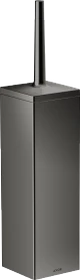 Hansgrohe Axor Universal Rectangular Toilettenbürstenhalter Wandmontage polished black chrome