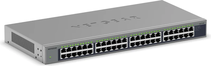 Netgear GS700 Rackmount Gigabit Switch, 48x RJ-45