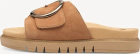 Tamaris Lederpantolette cognac suede (Damen)
