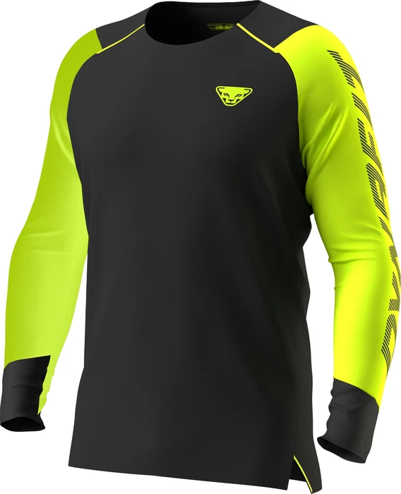 Dynafit DNA Laufshirt langarm ultra yellow (Herren)