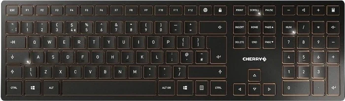 Cherry DW 9000 Slim schwarz/bronze, USB/Bluetooth, CZ/SK