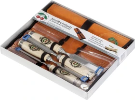 Kirschen 1151 Stechbeitel-Satz inkl. Tasche, 4-tlg.