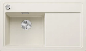 Blanco Zenar 45 S InFino Becken links mit Ablauffernbedienung softweiß