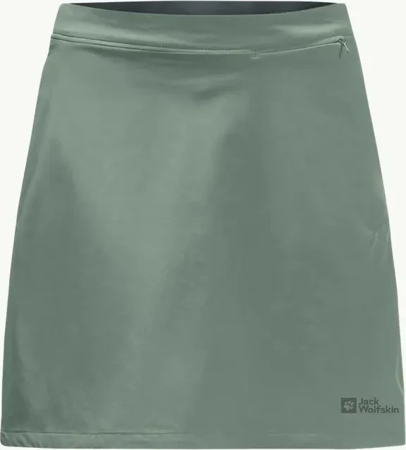 Jack Wolfskin Hilltop Trail Skort kurz picnic green (Damen)