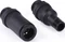 Alphacool ES Schnellverschluss Kupplung Set PushIn Industry Version G1/4" IG/IG Schottverschraubung, schwarz Vorschaubild