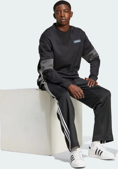 adidas Adicolor Baggy Fit Firebird Trainingshose lang schwarz (Herren)
