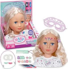 Zapf creation BABY born Zubehör Stylingkopf Bemalen & Frisieren