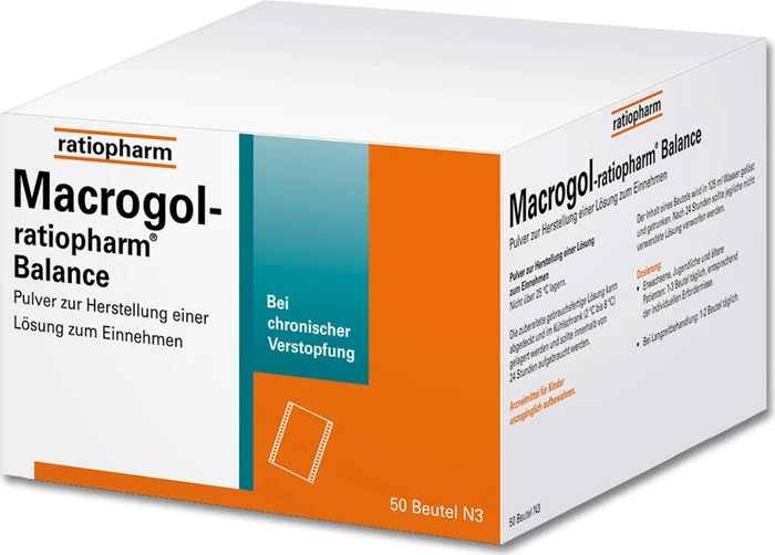 Macrogol-ratiopharm Balance, 50 Stück