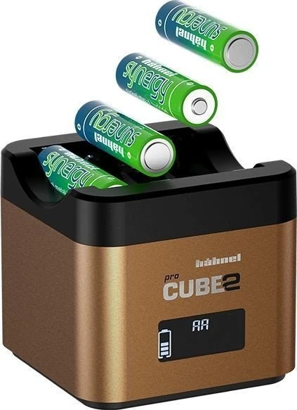 Hähnel ProCube 2 Doppelladegerät für Olympus