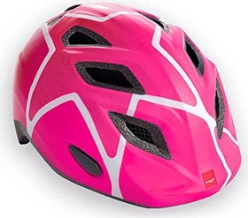 MET Genio Kinderhelm pink stars/glossy
