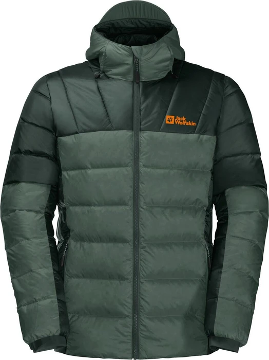 Jack Wolfskin Nebelhorn Down Hoody Funktionsjacke hedge green (Herren)
