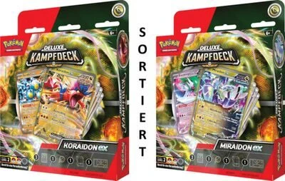 Pokémon - Deluxe Kampfdeck August 2024 (verschiedene Ausführungen)