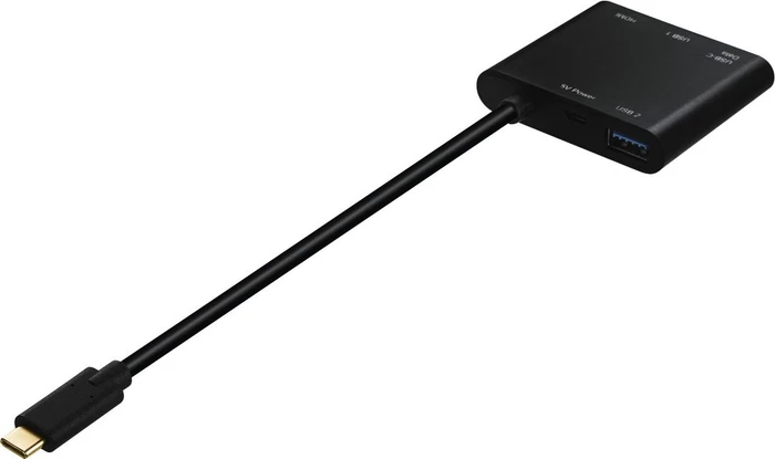 Hama USB-C Multiport-Adapter USB 3.0 Typ-C/HDMI 1.4 Adapter + 3-port Hub