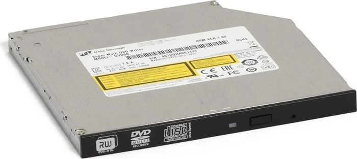 Hitachi-LG Data Storage GUD0N, UltraSlim schwarz, SATA