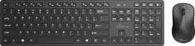 MediaRange MROS107 Wireless Keyboard and Mouse Set schwarz, USB, DE