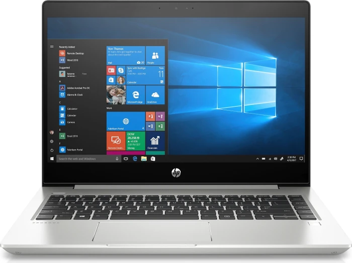 HP ProBook 445 G6, silber, Ryzen 5 2500U, 8GB RAM, 256GB SSD, DE