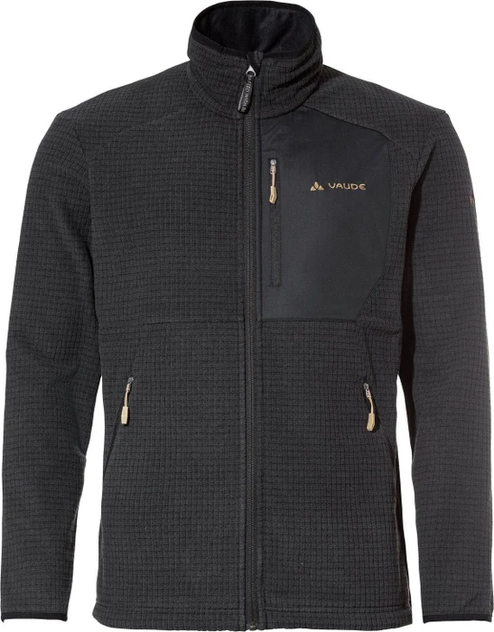 Vaude Neyland Fleece Jacke black/oat (Herren)