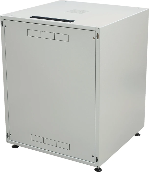 EFB Elektronik OFFICE 19" Netzwerkschrank 12HE, vormontiert, eigenbelüftet, IP20, RAL 7035, 600mm tief