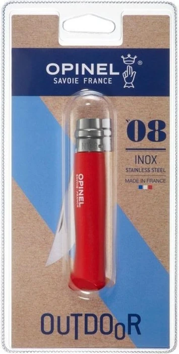 Opinel No. 8 Inox Taschenmesser olivenholz