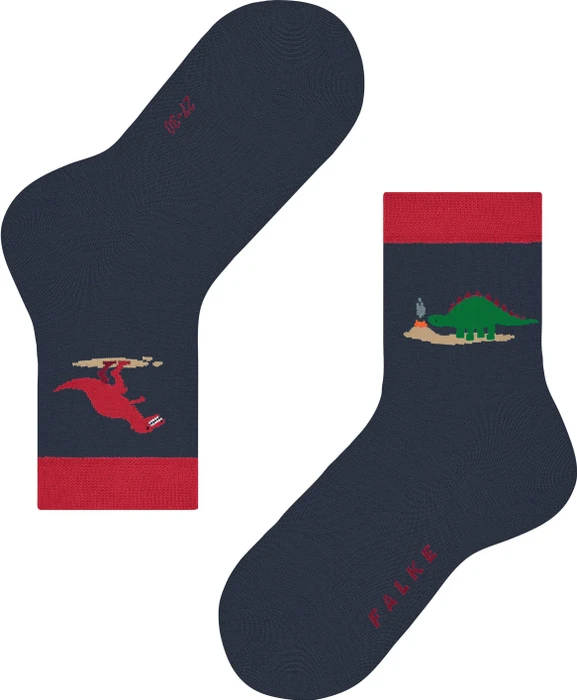 Falke Dinosaurs Socken space blue (Junior)