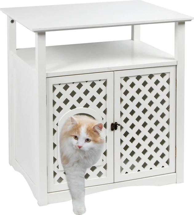 Kerbl Katzenschrank Helena, weiß