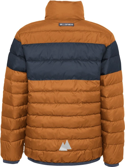 Vaude Limax Zip-In Thermal Funktionsjacke silt brown (Junior)