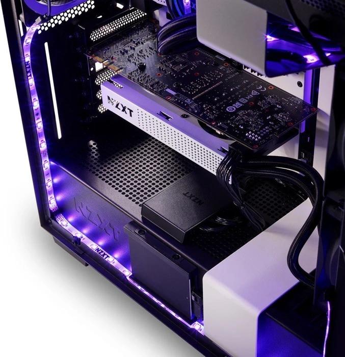 NZXT HUE 2 RGB Lightning Kit, LED Controller, schwarz