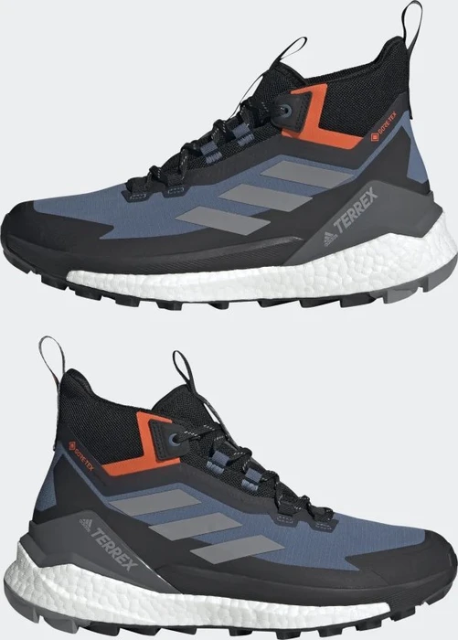 adidas Terrex Free Hiker 2 GTX wonder steel/grey three/impact orange (Herren)