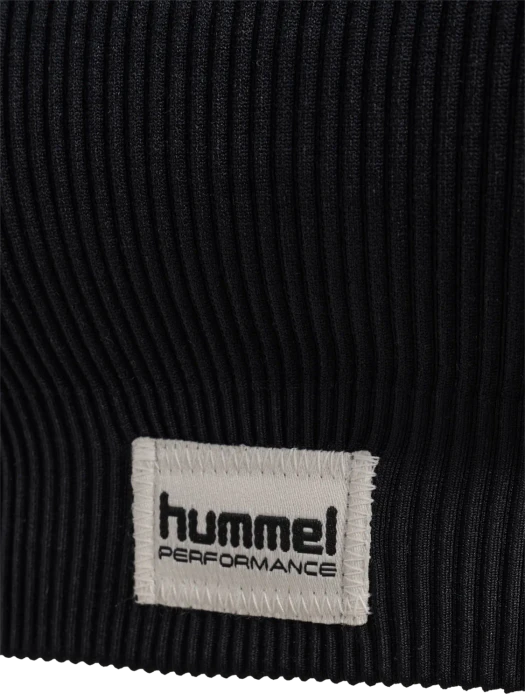 hummel Pulse Rib Sport-BH schwarz (Damen)