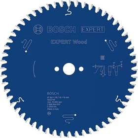 Bosch Professional Expert for Wood Kreissägeblatt 56Z, 184x1.6x16mm, 1 Stück