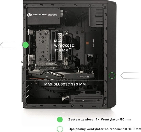 Endorfy SilentiumPC Brutus M10