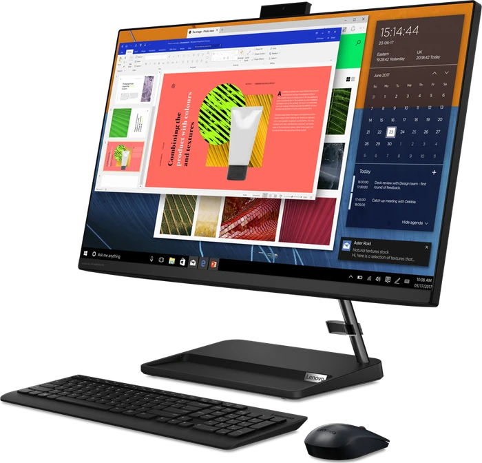 Lenovo IdeaCentre AIO 3 27ALC6, schwarz, Ryzen 7 5825U, 16GB RAM, 512GB SSD, DE