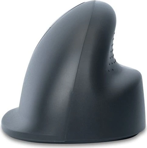 R-Go HE Basic Mouse Vertikale kabellose Maus mittel, grau, Linkshänder, Bluetooth