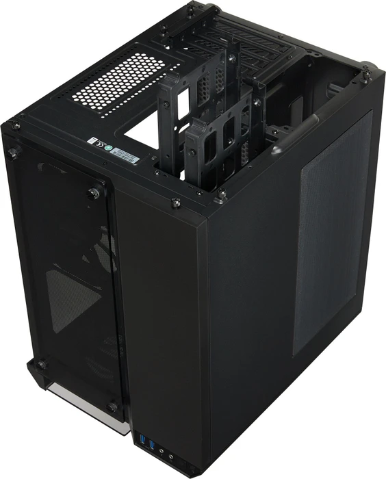Corsair Crystal Series 280X, schwarz, Glasfenster