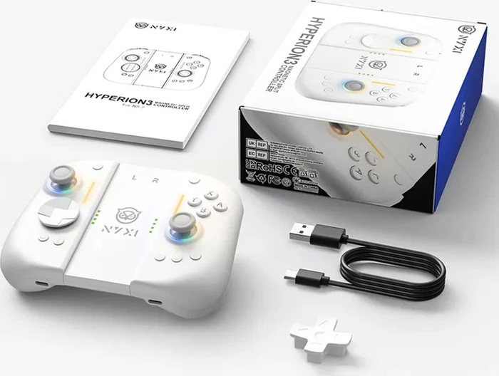 Nyxi Hyperion 3 Controller, 2 Stück weiß (Switch 2)