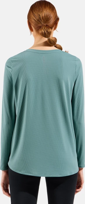 Odlo Zeroweight Chill-Tec Laufshirt langarm arctic (Damen)