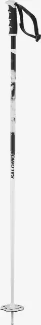 Salomon Steep Alpin Skistock weiß/schwarz (Modell 2025/2026)
