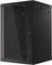 Lanberg WF01 Series 19" Wandschrank 18HE, hängend, Flatpack, Glastür, IP20, RAL 9004, 600mm tief Vorschaubild