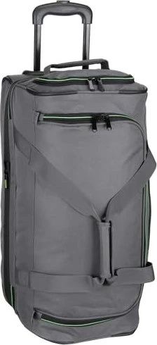 Travelite Basics Rollenreisetasche S erweiterbar grau
