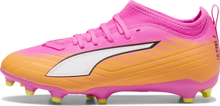 Puma Ultra 6 Match FG/AG poison pink/puma white/sun stream/bright aqua (Junior)