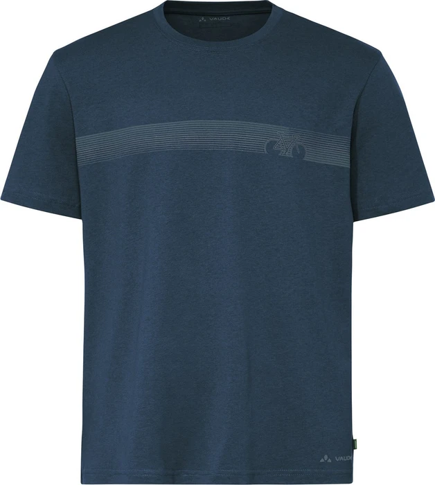 Vaude Cyclist V Funktionsshirt kurzarm dark sea (Herren)