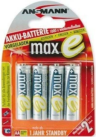 Ansmann maxE Mignon AA NiMH 2100mAh, 4er-Pack