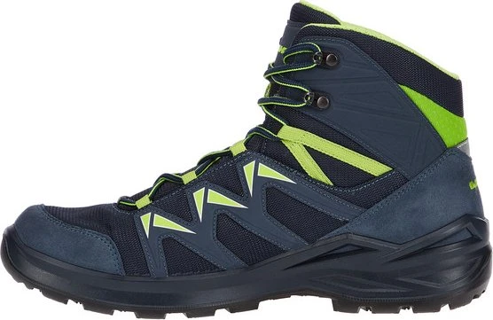 Lowa Innox Pro GTX Mid steel blue/lime (Junior)