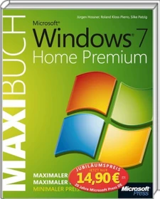 Microsoft Press Jubiläumsausgabe: Microsoft Windows 7 Home Premium - Das Maxibuch (deutsch) (PC)