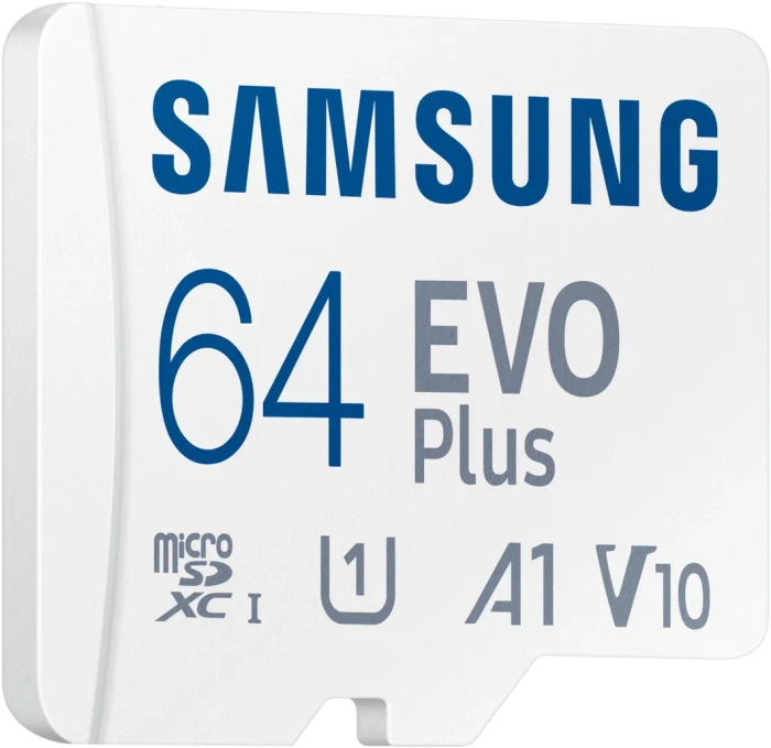 Samsung EVO Plus 2024 R160 64GB Kit, UHS-I U1, A1, Class 10